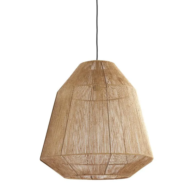 Light & Living hanglamp Malva Ø60x60cm bruin