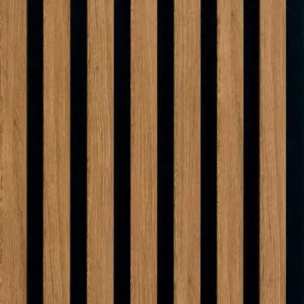 Decowall akoestisch paneel brons eiken 2600x300mm – 2 stuks