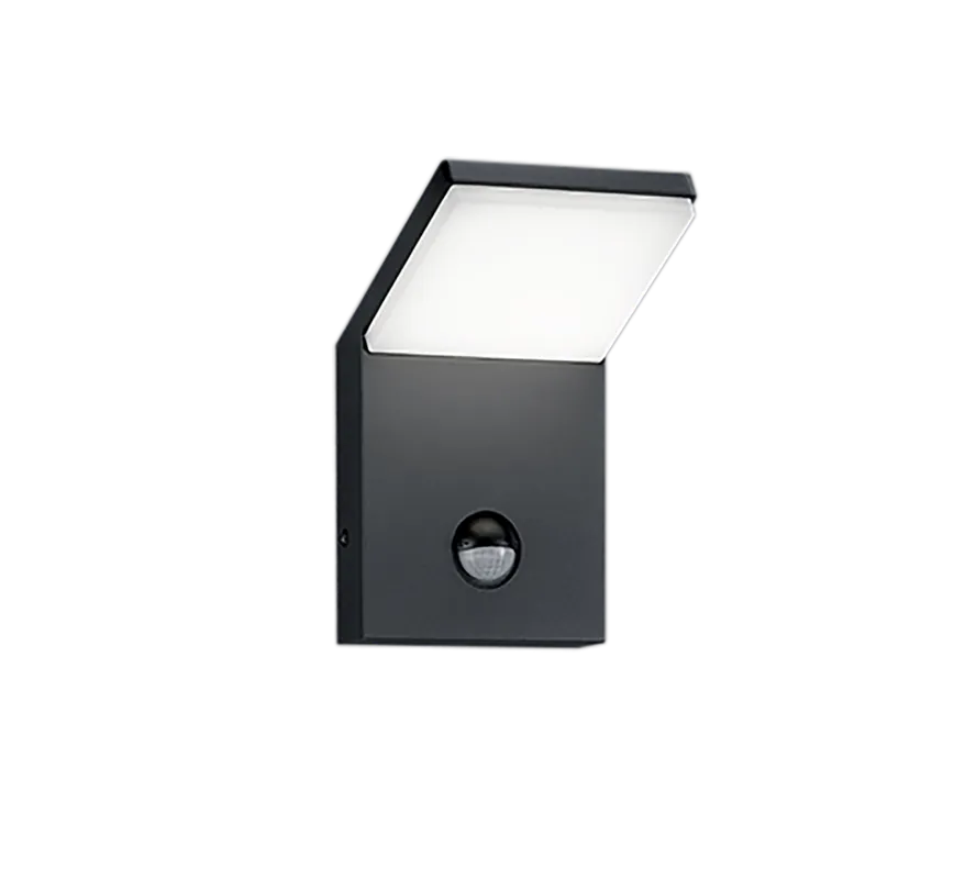 Trio wandlamp Pearl antraciet
