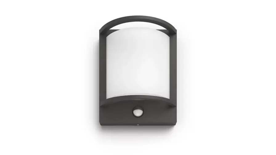 Wandlamp Philips Samondra antraciet 1x12