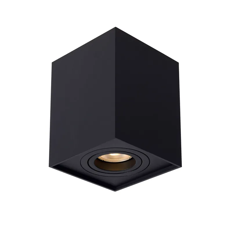 Lucide Tube plafondspot 1xGU10 zwart