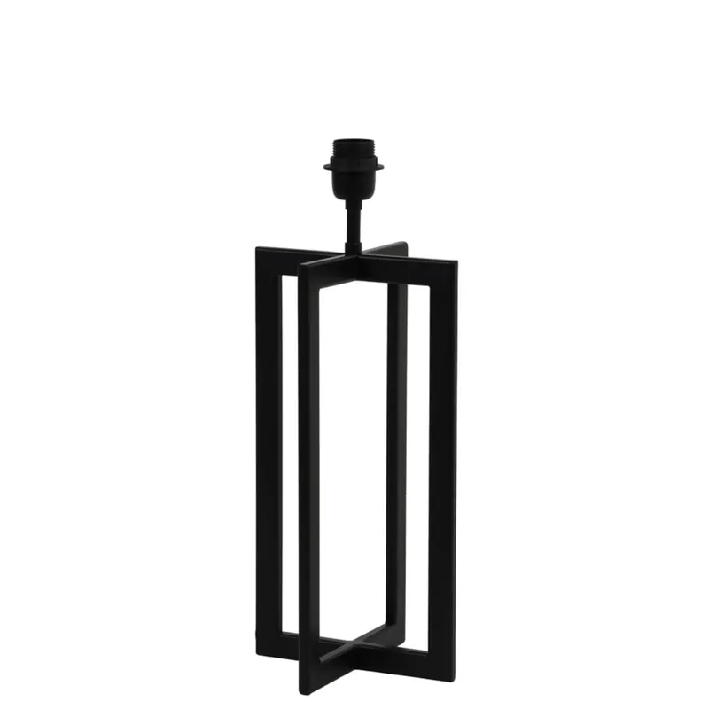 Lamp base 21x21x46 cm MACE matt black