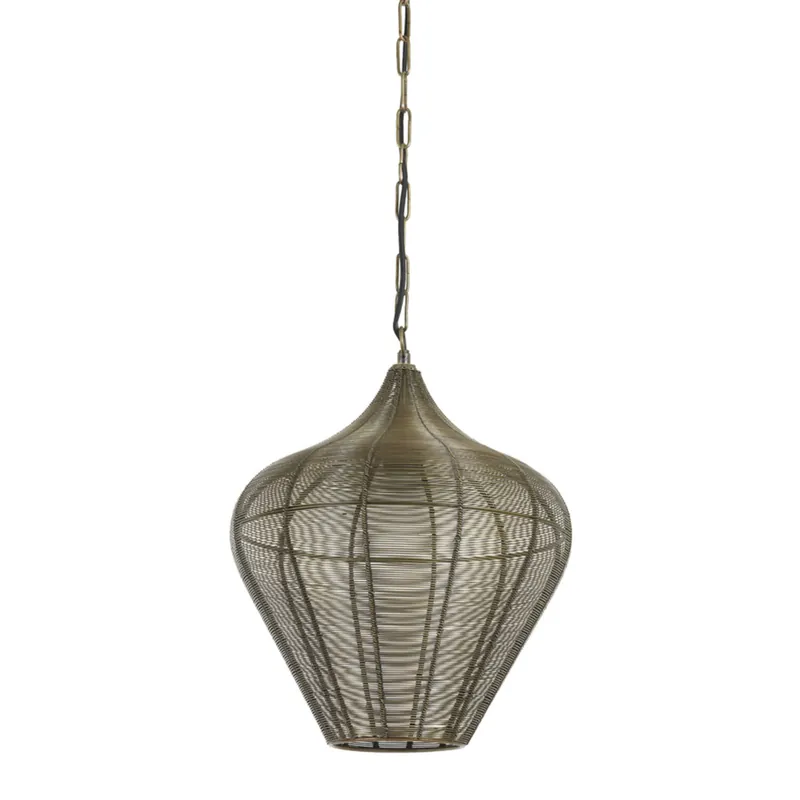 Light & Living hanglamp Alvaro Ø36x40cm brons