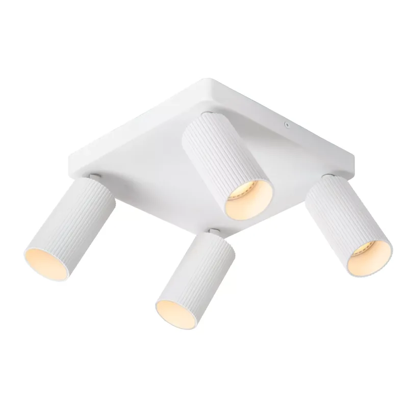 Lucide Clubs plafondspot 4xGU10 wit