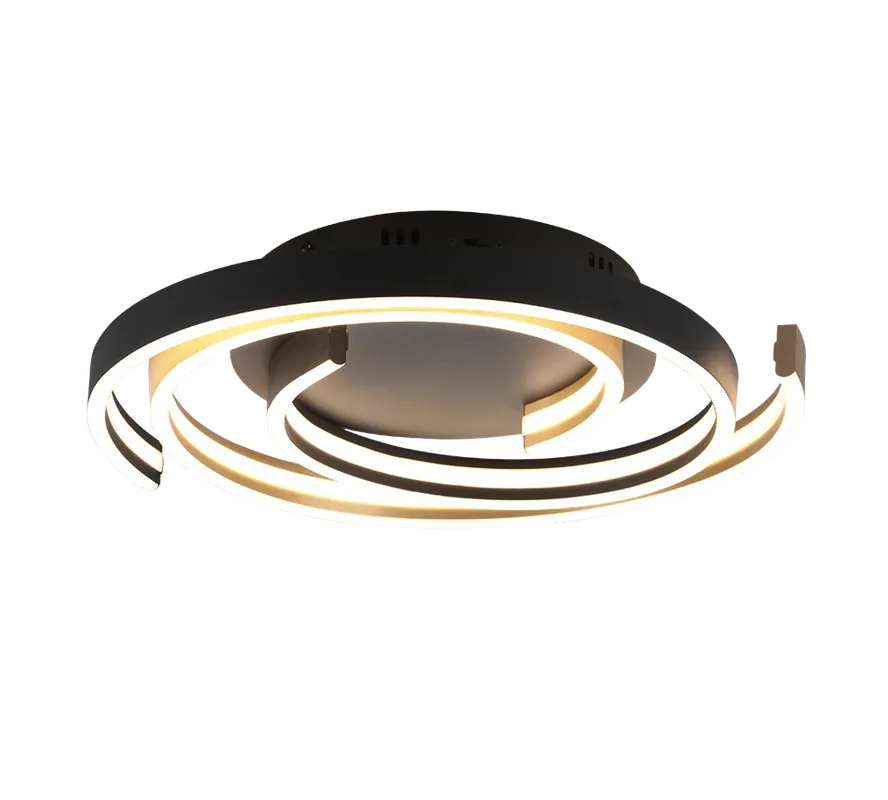 TRIO Plafonniere Caya incl.1x58W LED/6800Lm/2300+3000+4000K