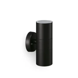 Philips Kylis wandlamp buiten 2xGU10 zwart