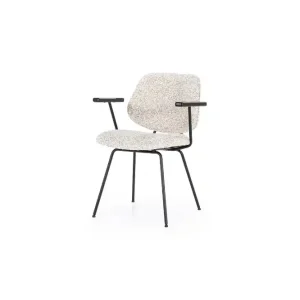 Eleonora Stoel Jon met armleuning beige