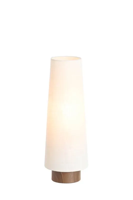 Light & Living tafellamp Howie Ø15x42cm crème