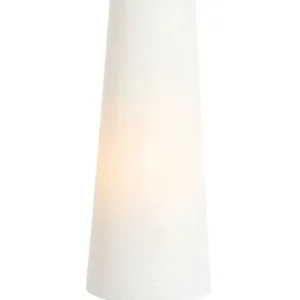 Table Lamp ?19X52,5 Cm Howie Wood Print Dark Brown+Cream