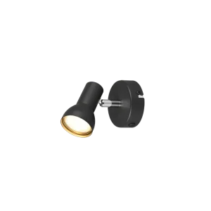 Trio Reality, Spot, Cantar 1xGU10, max.5,0 W Armatuur: Metaal, mat zwart