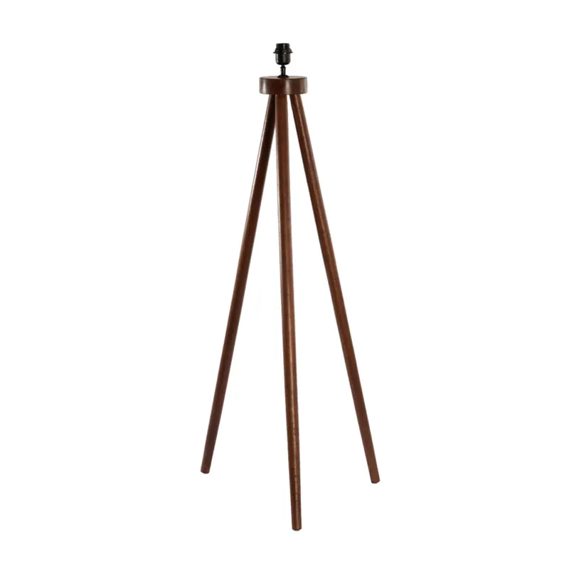 Light & Living vloerlamp Ilias 52x52x122cm bruin