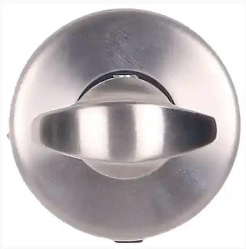 Toiletgarnituur RVS rond 50 mm
