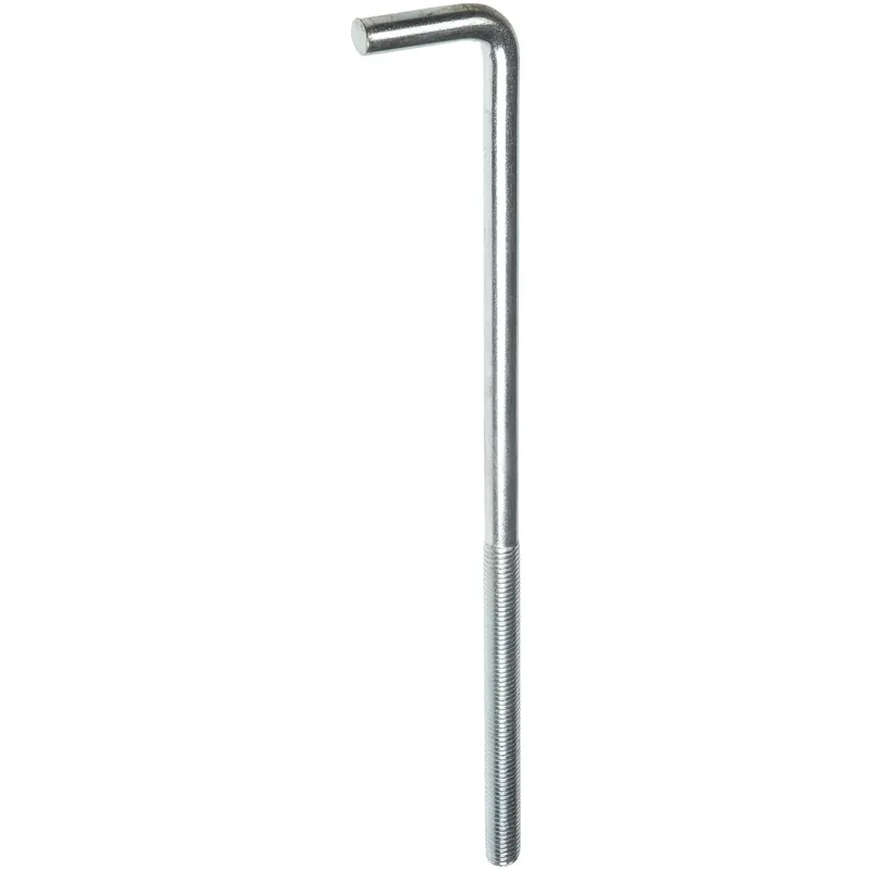 Muurplaatanker M12x 800x50 met een draad van 90mm verzinkt