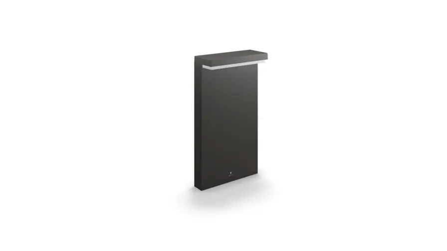 Tuinlantaarn Philips Bustan antraciet 2x4.5W