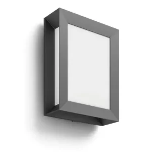 Wandlamp Philips Karp antraciet 1x6W 230V