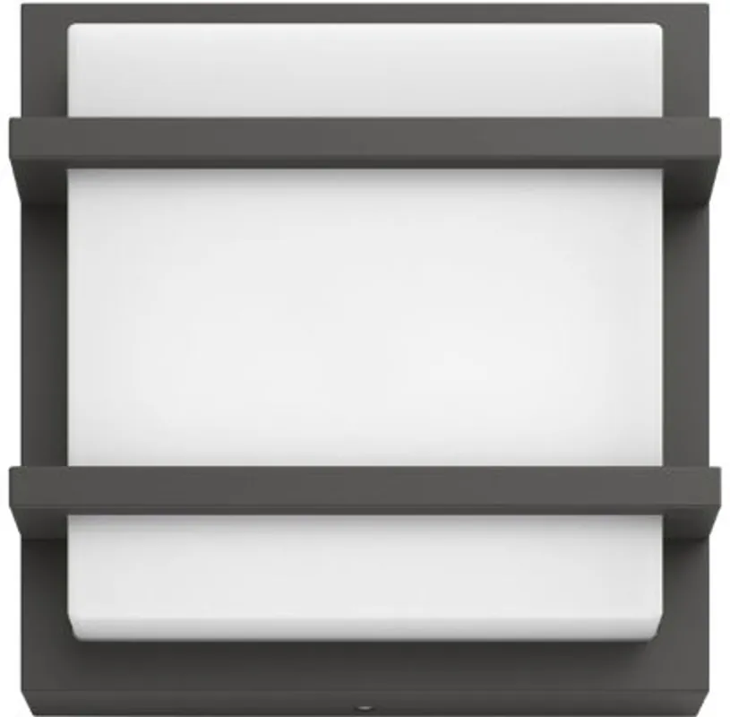 Wandlamp Philips Petronia antraciet 1x12W