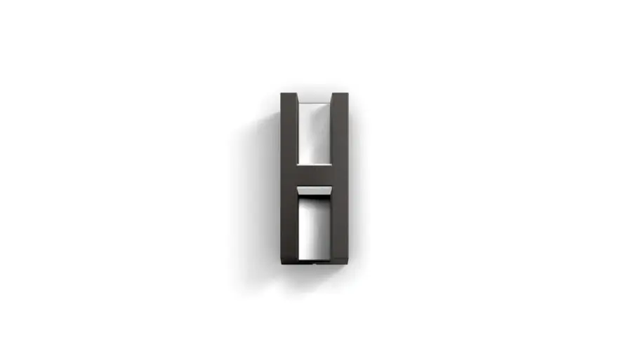 Wandlamp Philips Shadow antraciet 2x4.5W