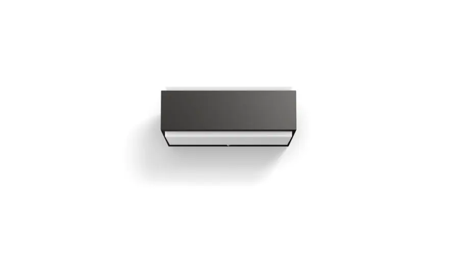 Wandlamp Philips Stratosphere antraciet 2x