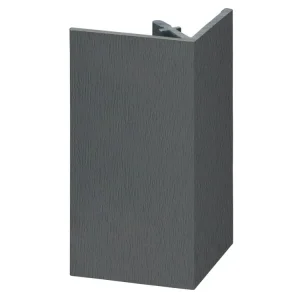 Keralit uitwendig rechthoekprofiel 46x46mm antraciet 4 meter
