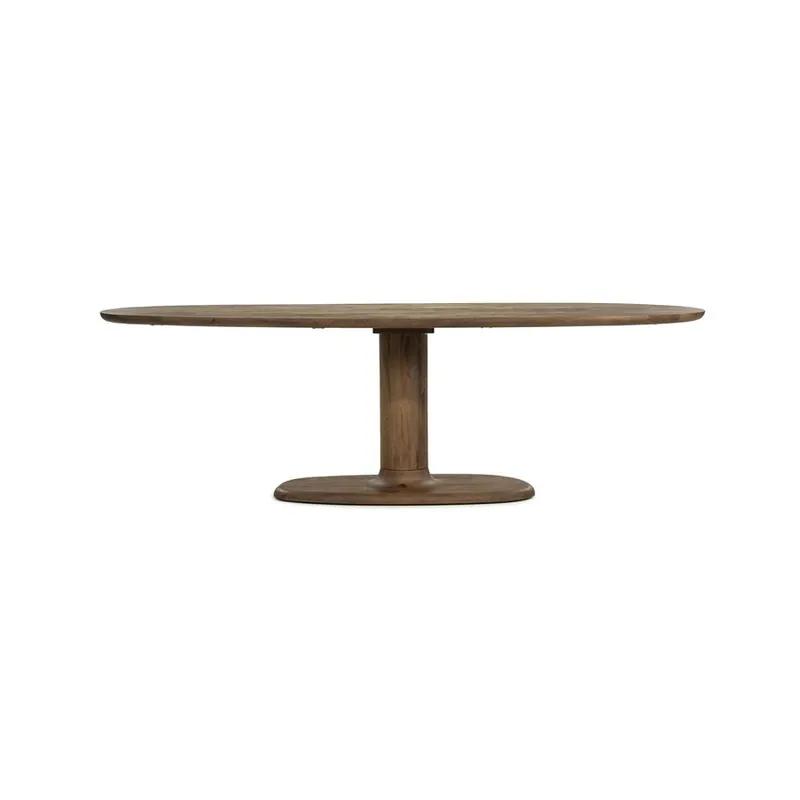 Eleonora eettafel Coco 240x110cm - lichtbruin