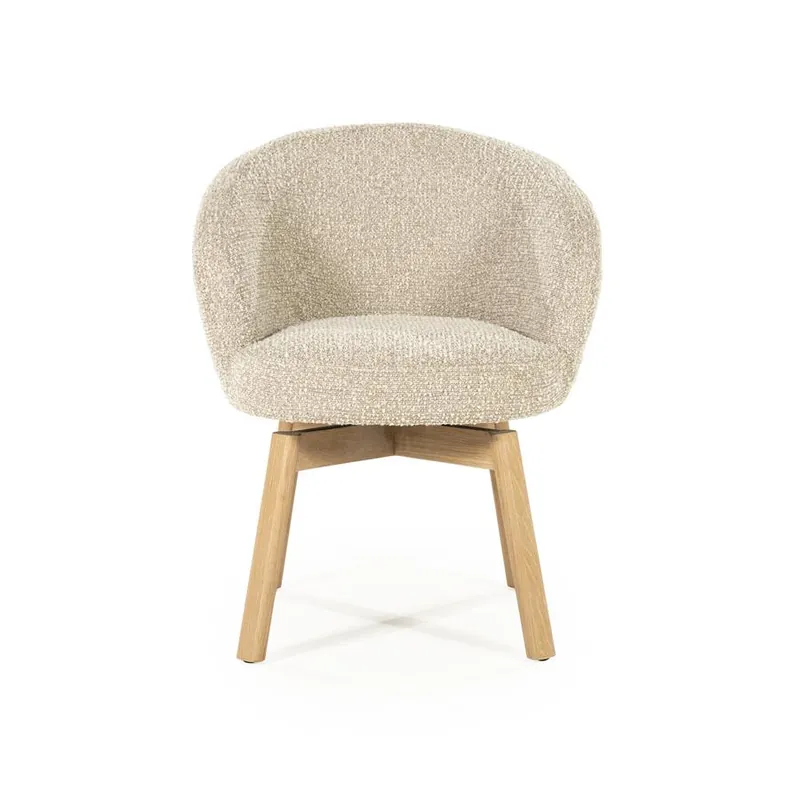 Eleonora eetkamerstoel Livia - taupe Hush