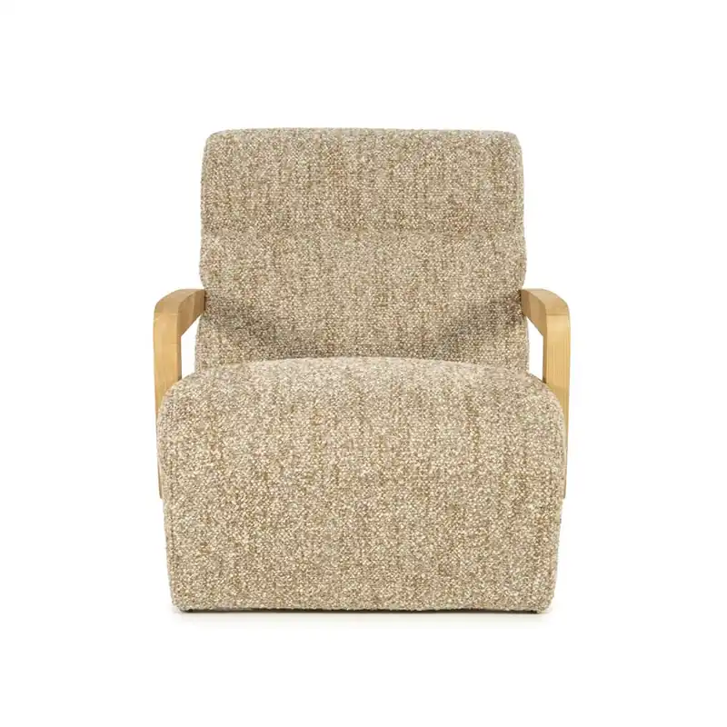 Eleonora fauteuil Olek - taupe Bay
