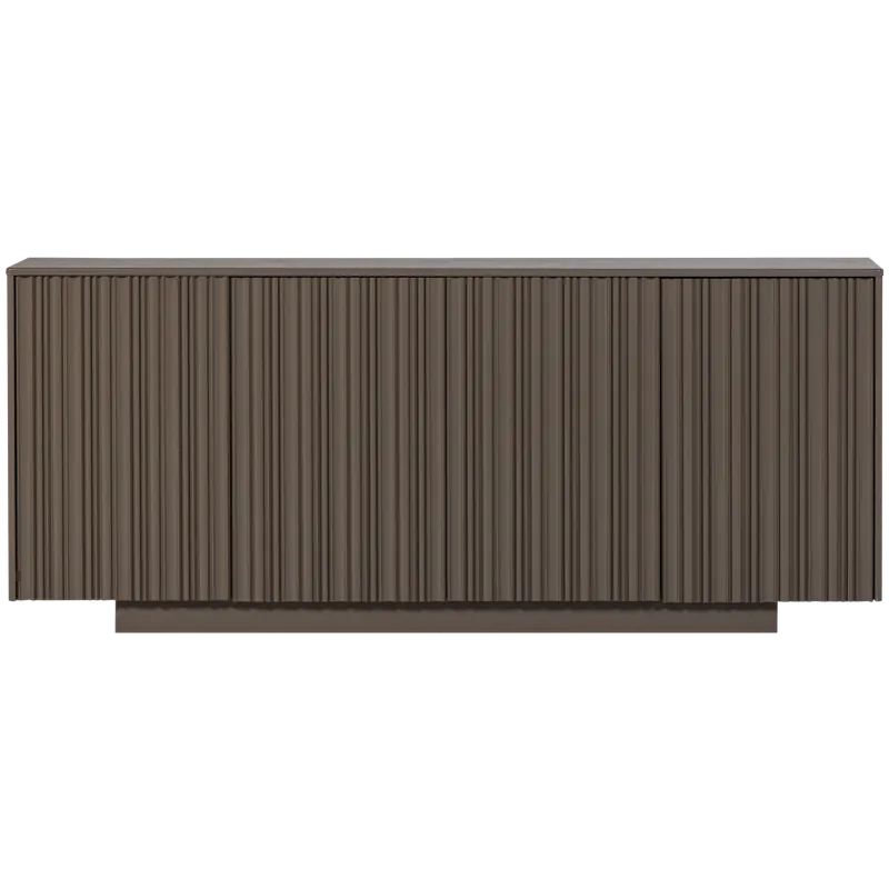WOOOD Nova dressoir 200cm grenen truffel bruin