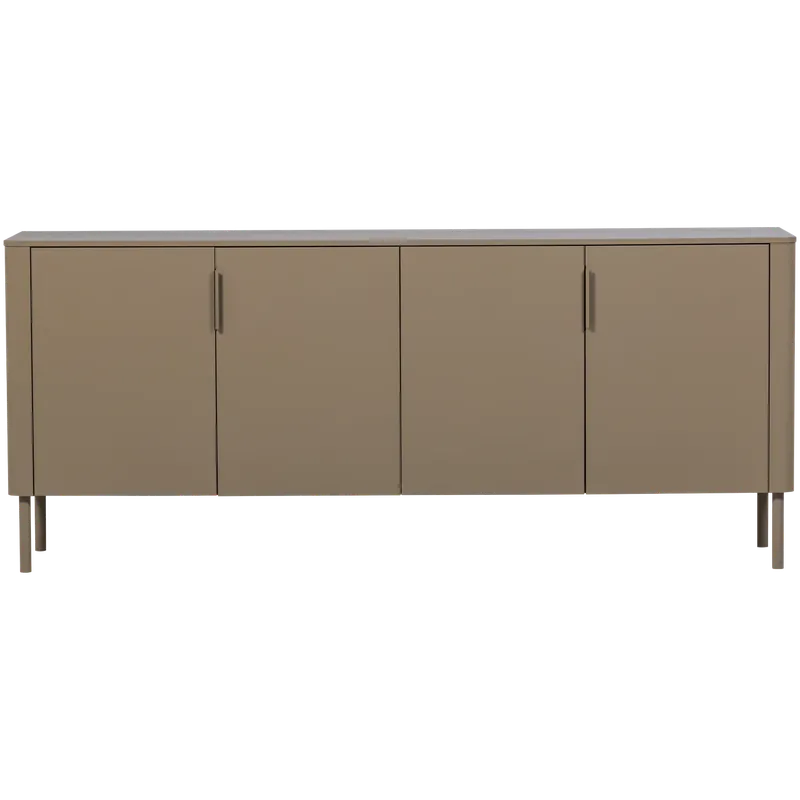 WOOOD Gunnar dressoir 200cm grenen mud