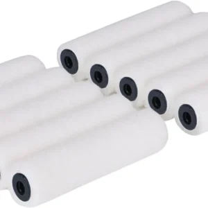 Copenhagen Pro aflakroller vilt wit 5mm 10cm – 10 stuks