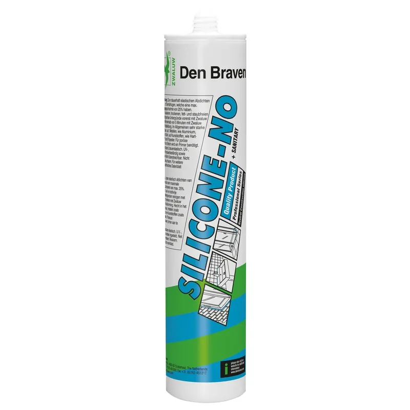 Zwaluw siliconenkit Silicone-NO wit 310ml