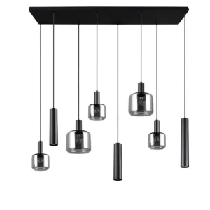 Trio hanglamp Mataro mat zwart
