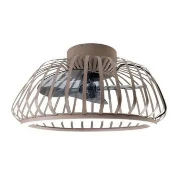 Eglo plafondventilator Espinal met LED verlichting Ø46,3x23,5cm brons