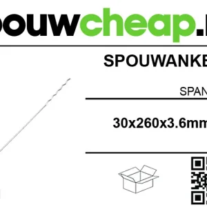 Spouwankers uni-l 260mm (100 st.)