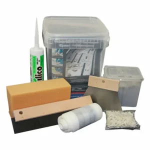 Douchegoot montage kit (epoxy)