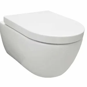 Wandcloset "Compact Rimfree" 48cm incl. Zitting