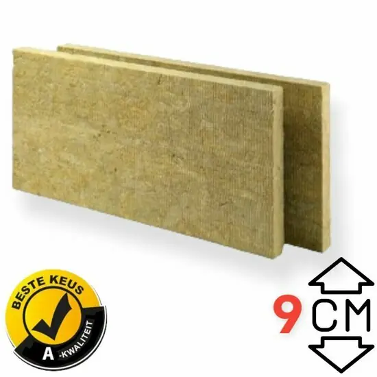 Rockwool 120 x 60cm 90mm dik pak a 4.32m2 Rd 2.4