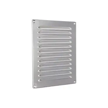 Schoepenrooster aluminium