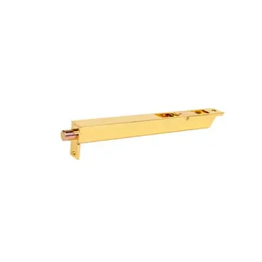 Bascule kantschuif messing