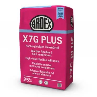 ArdexArdex X7G Plus poedertegellijm grijs