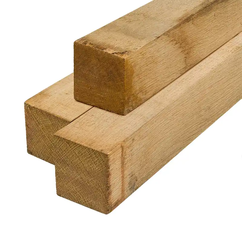 Eiken fijnbezaagd 200x200mm FSC