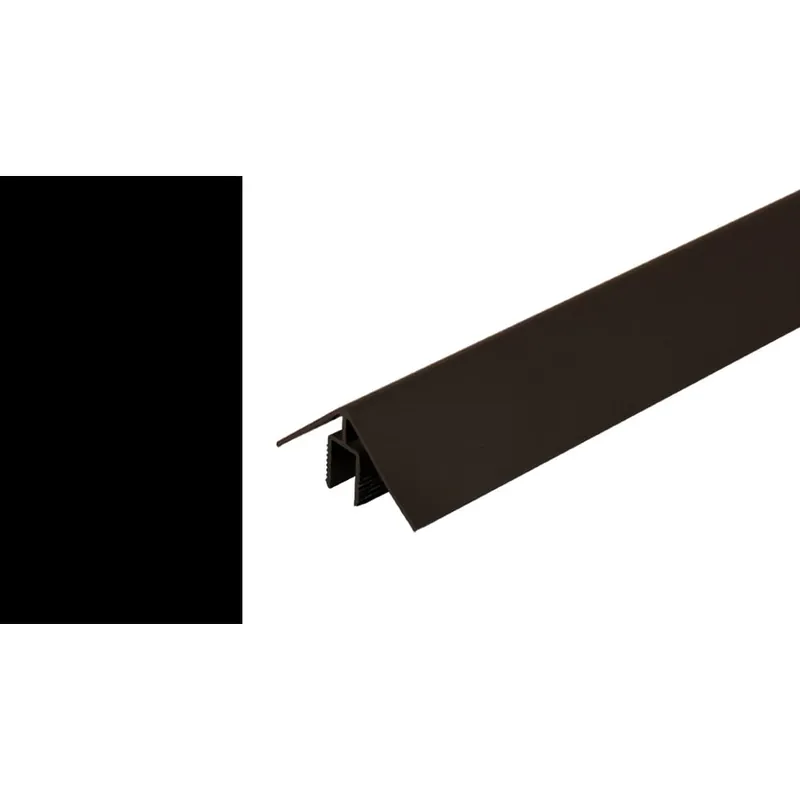 Aluminium klikprofiel WEO35-60 ebony