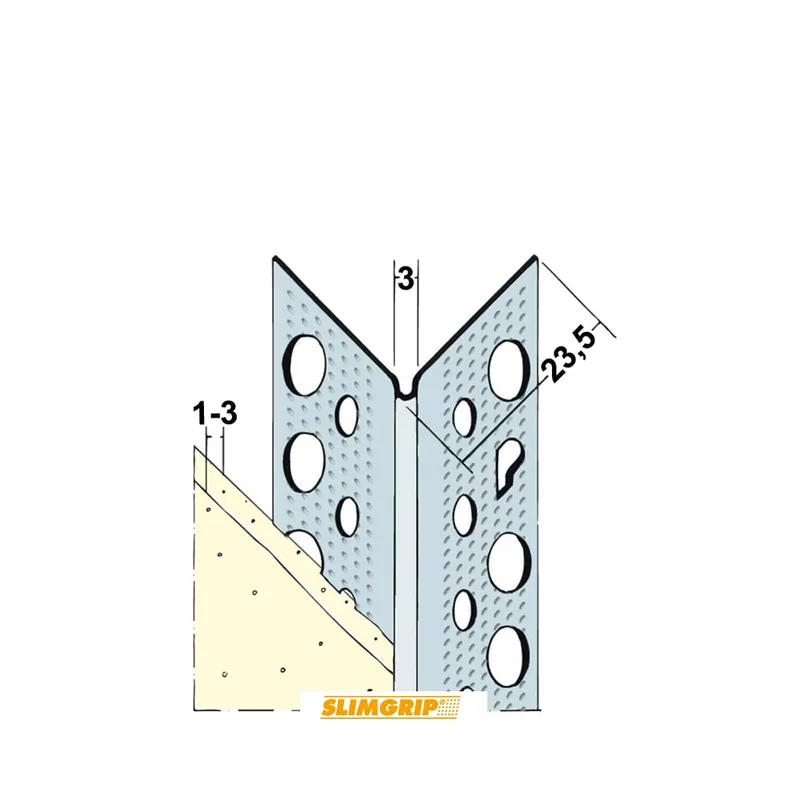 SlimgripHoekbeschermer Slimgrip 1029 1mm wit