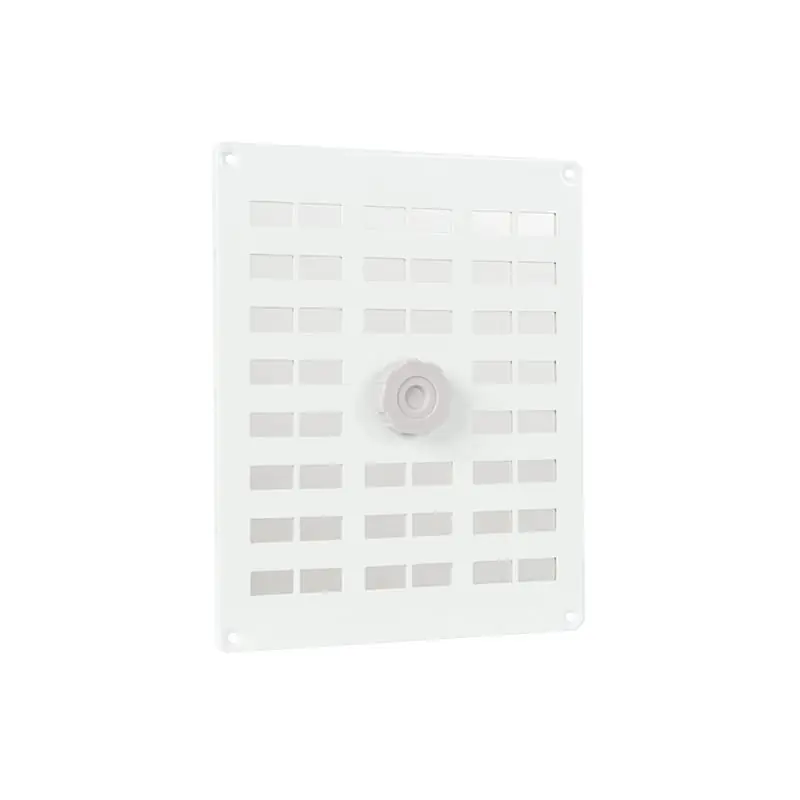 NedcoSchuifrooster aluminium wit