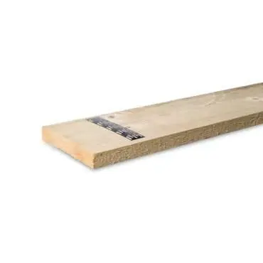 Vuren steigerdeel gekramd 32x200mm FSC