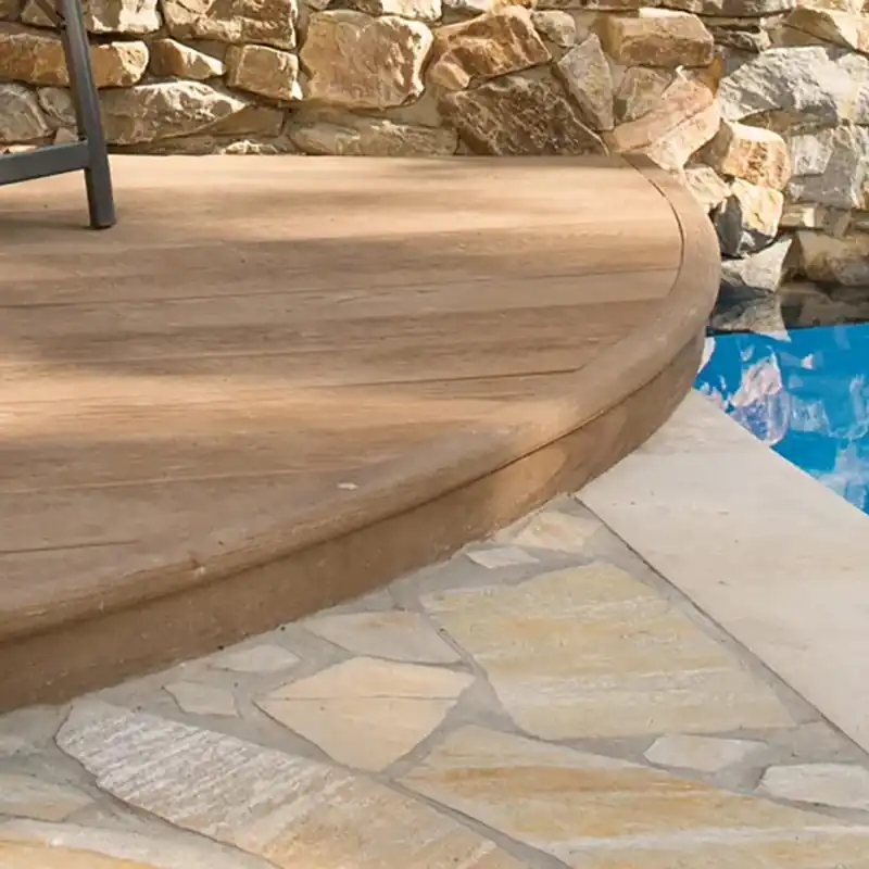 Millboard plint rond driftwood