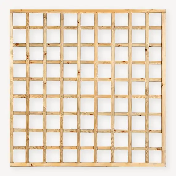 Tuinscherm Trellis grenen groen luxe