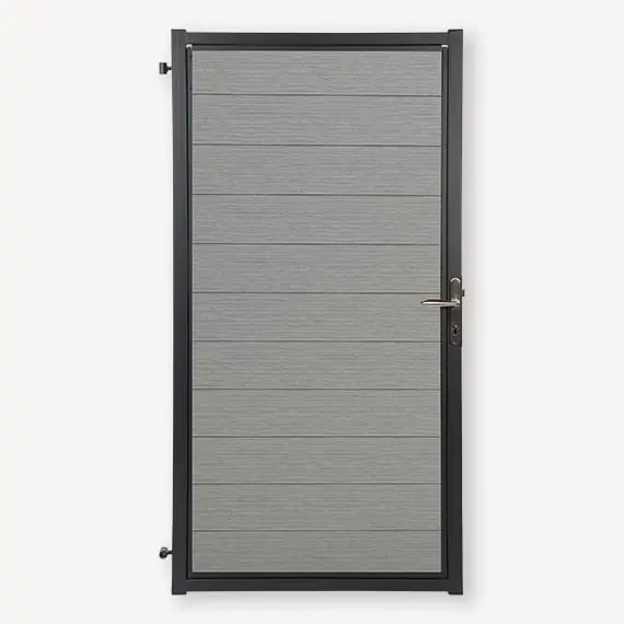 Tuindeur Velufence stone grey