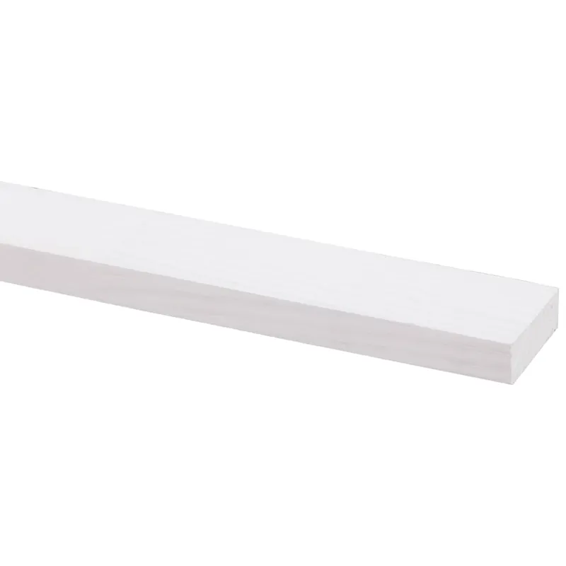 Grenen geschaafd wit gegrond 12x35mm FSC