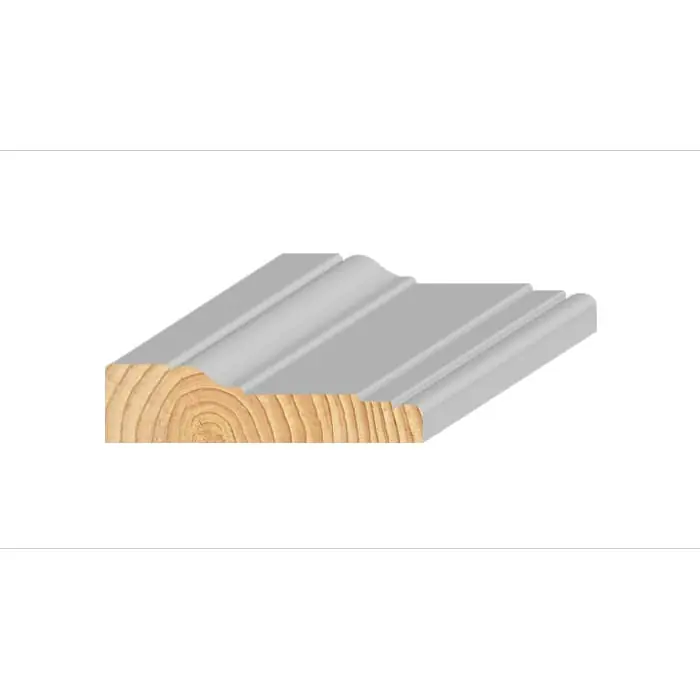 ZtylGrenen daronjé wit 20x80mm FSC