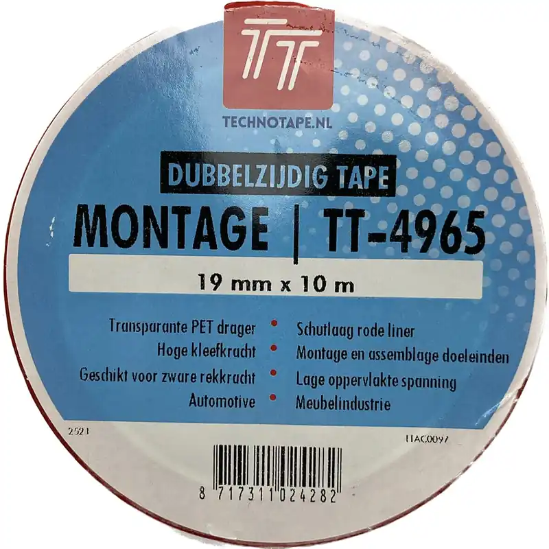 TechnotapeMontagetape transparant